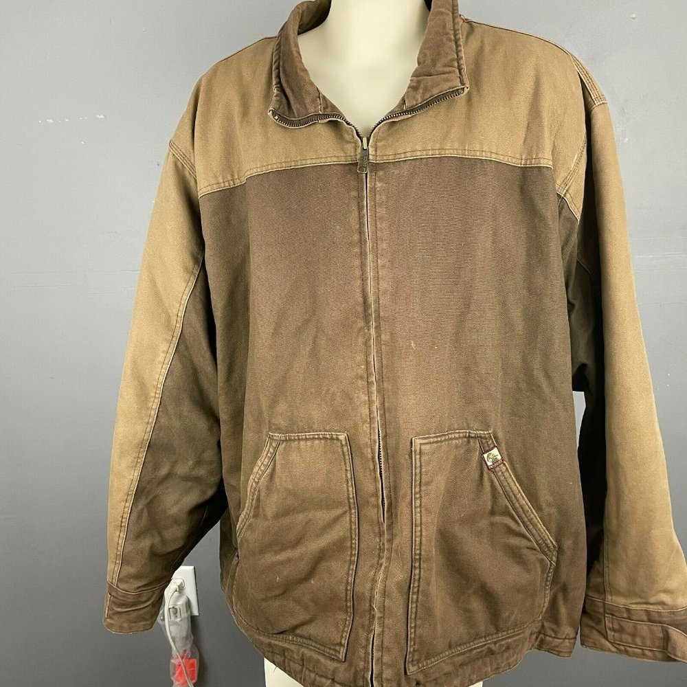 Dri Duck Mens Long Sleeve Zip Outdoor Jacket 4XL